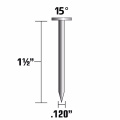 1-1/2 Inch Coil Nails Electro Galvanized